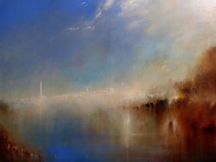 Carlisle after the floods 48 x 36