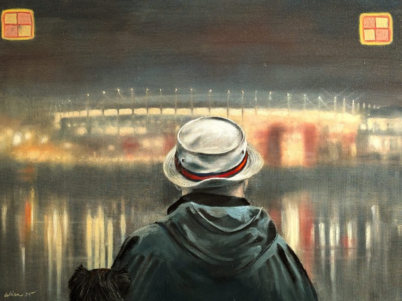 Bob (and Ted) £5800 80x60cms