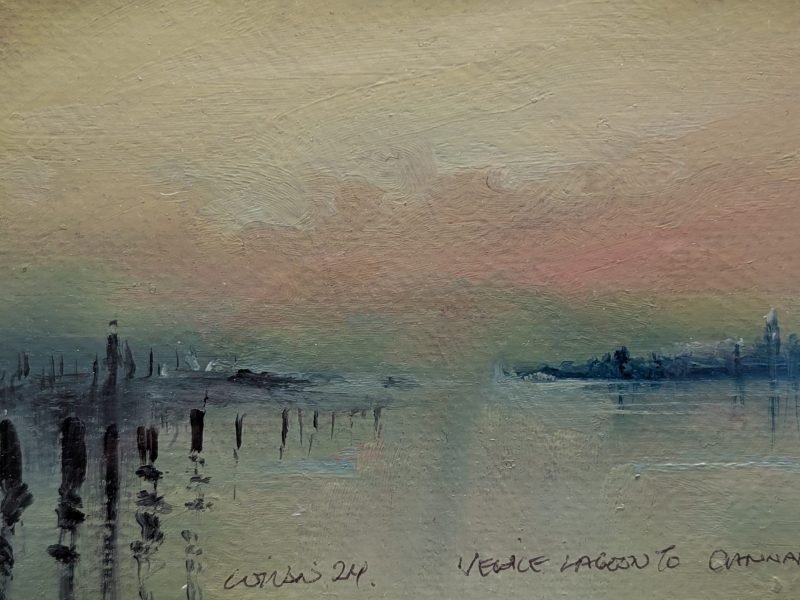 Venice 9pm £450 15x10cms